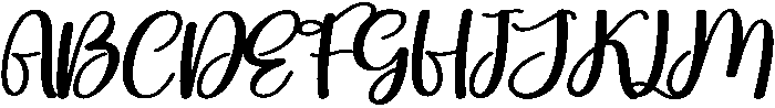 Austin Vintage Regular otf (400) Font UPPERCASE