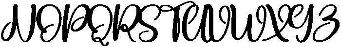 Austin Vintage Regular otf (400) Font UPPERCASE