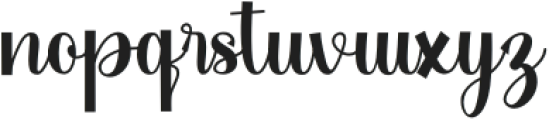Austone otf (400) Font LOWERCASE