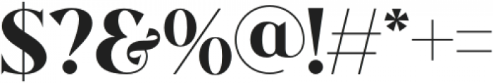 Austragen otf (400) Font OTHER CHARS