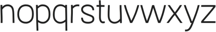 Austral Sans ExtraLight otf (200) Font LOWERCASE