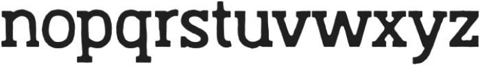 Austral Slab Blur Medium otf (500) Font LOWERCASE