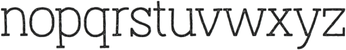 Austral Slab Stamp Thin otf (100) Font LOWERCASE