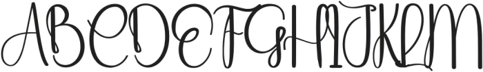 Australia Regular otf (400) Font UPPERCASE