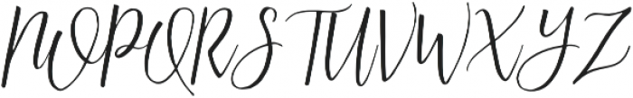 Australis Italic otf (400) Font UPPERCASE