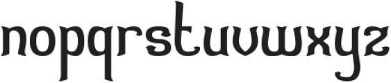 Austronesia otf (400) Font LOWERCASE