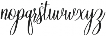 Austtina bold otf (700) Font LOWERCASE