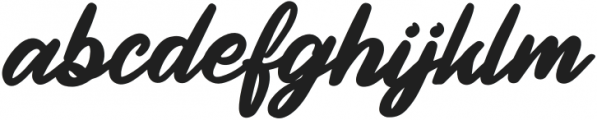 Authentic Calisttera otf (400) Font LOWERCASE