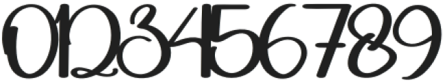 Authentic Handmade Regular otf (400) Font OTHER CHARS