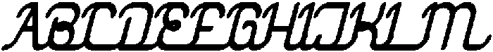 Authentic Love Bold otf (700) Font UPPERCASE
