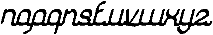 Authentic Love Bold otf (700) Font LOWERCASE
