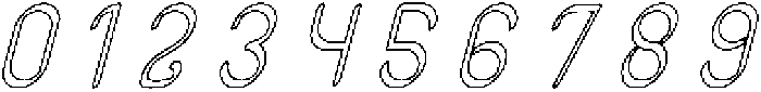 Authentic Love-Hollow otf (400) Font OTHER CHARS