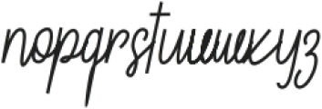Authentic Rebelion otf (400) Font LOWERCASE