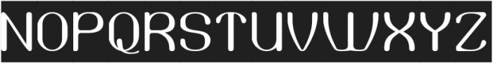 Authentic Style-Inverse otf (400) Font UPPERCASE