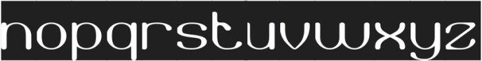 Authentic Style-Inverse otf (400) Font LOWERCASE