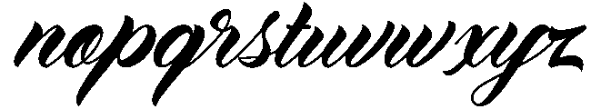 Authentic otf (400) Font LOWERCASE