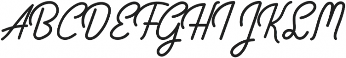 Authentic otf (400) Font UPPERCASE