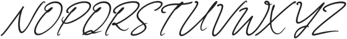 Authentty Wegnotta Italic otf (400) Font UPPERCASE