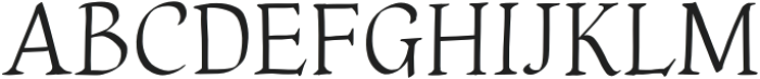 Author Desire Regular otf (400) Font UPPERCASE