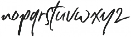 Author Style Alt 02 otf (400) Font LOWERCASE