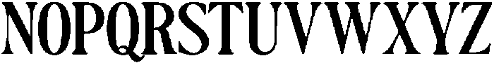 Author's Special Contrast otf (400) Font UPPERCASE