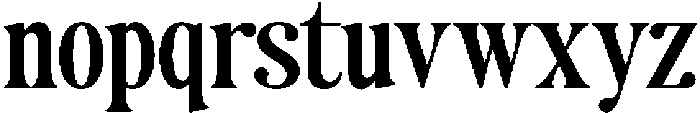 Author's Special Contrast otf (400) Font LOWERCASE
