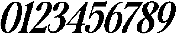Author's Special Italic Contrast otf (400) Font OTHER CHARS