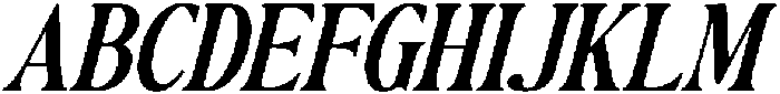 Author's Special Italic Contrast otf (400) Font UPPERCASE
