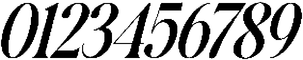 Author's Special Italic otf (400) Font OTHER CHARS