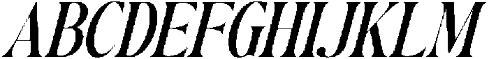 Author's Special Italic otf (400) Font UPPERCASE