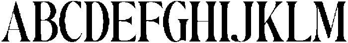 Author's Special Regular otf (400) Font UPPERCASE