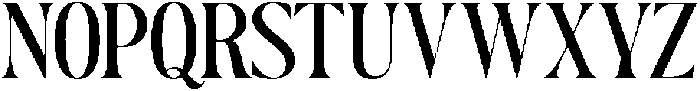 Author's Special Regular otf (400) Font UPPERCASE