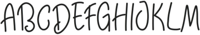 Authorial Font Regular ttf (400) Font UPPERCASE