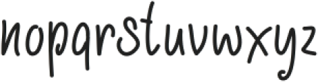 Authorial Font Regular ttf (400) Font LOWERCASE