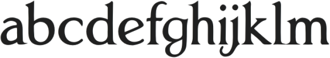 AuthorialSerif Bold otf (700) Font LOWERCASE