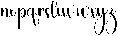 Authority Regular otf (400) Font LOWERCASE
