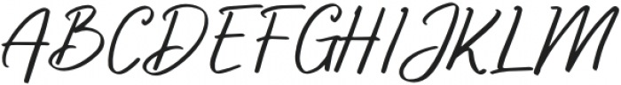 AuthorizedSignature-Regular otf (400) Font UPPERCASE