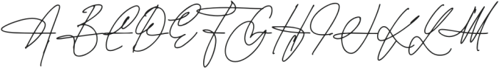 Authorman-Regular otf (400) Font UPPERCASE