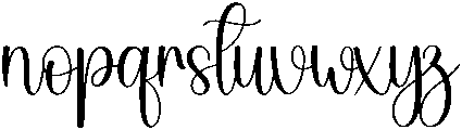 Autism Regular otf (400) Font LOWERCASE