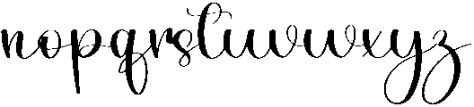 Autograph Regular otf (400) Font LOWERCASE