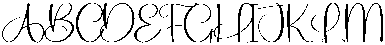 Autograph Regular otf (400) Font UPPERCASE