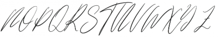 Autograph otf (400) Font UPPERCASE