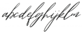 Autograph otf (400) Font LOWERCASE
