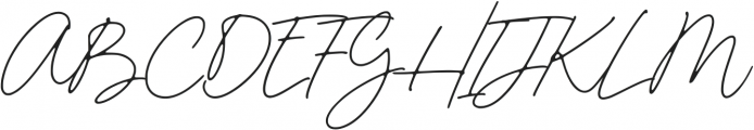 Autographer-Regular otf (400) Font UPPERCASE