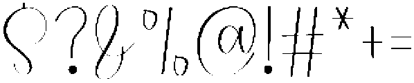 Autography Christmas Regular otf (400) Font OTHER CHARS
