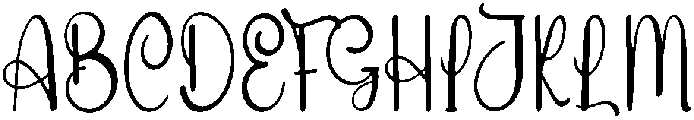 Autography Regular otf (400) Font UPPERCASE