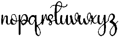 Autography Regular otf (400) Font LOWERCASE
