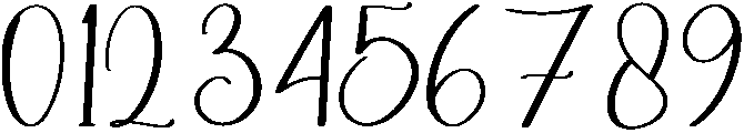 Autography Regular otf (400) Font OTHER CHARS