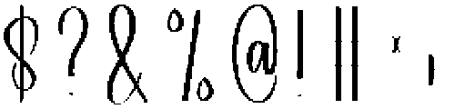 Autography Regular otf (400) Font OTHER CHARS