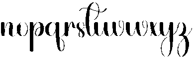 Autography Regular otf (400) Font LOWERCASE